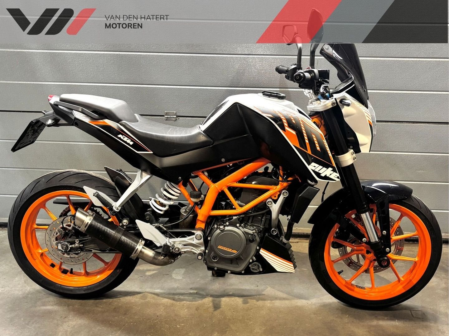 KTM 390 DUKE ABS A2 geschikt #Shark uitlaat incl. E keur, KTM, Bedrijf, Onbekend, 373 cc