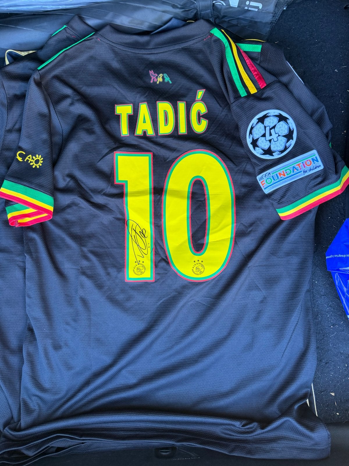 Gesigneerd Ajax Tadic 10 shirt - Inclusief videobewijs!, Ophalen of Verzenden, Zo goed als nieuw