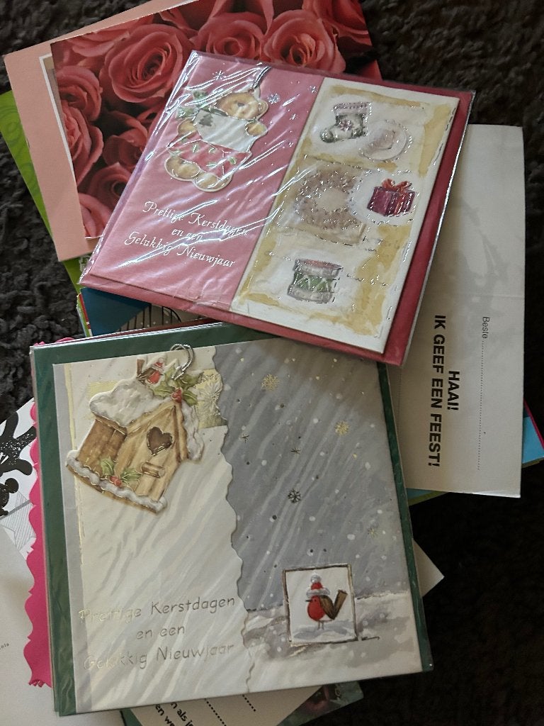 Kerstkaarten en andere, Ophalen, Nieuw, Overige thema's