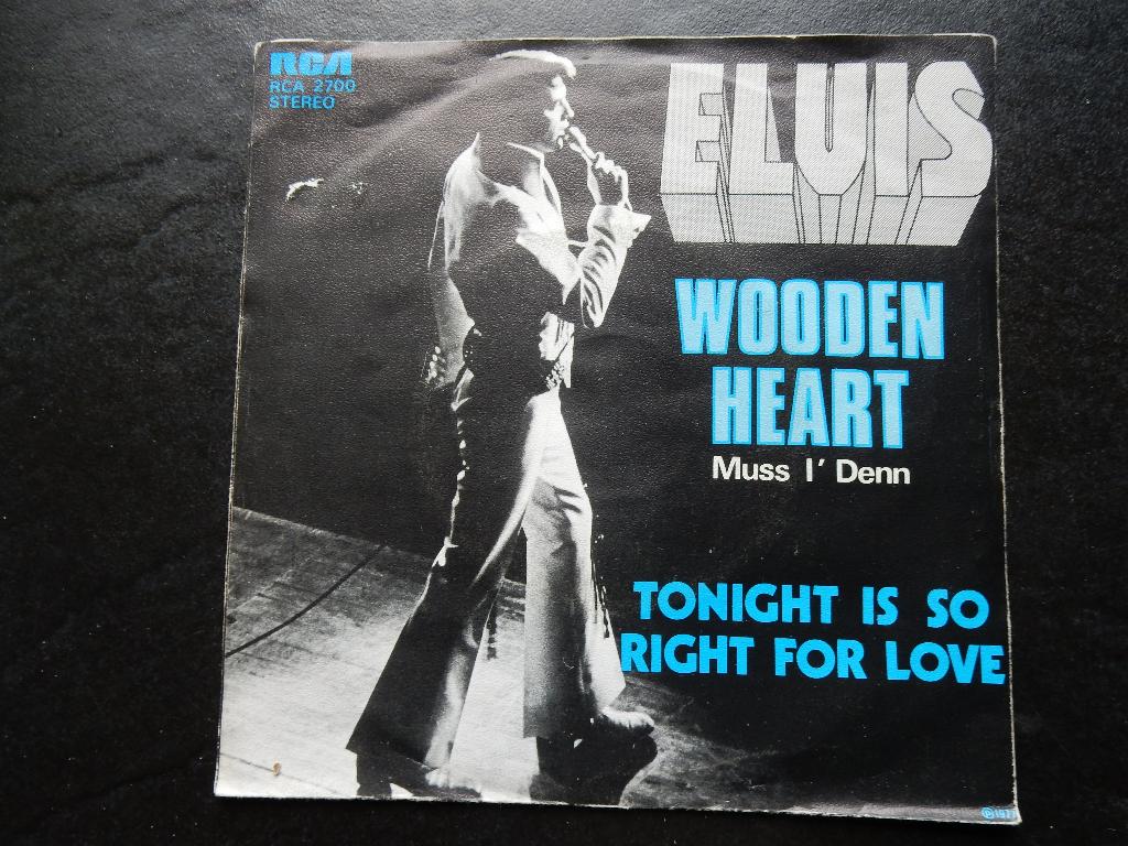Elvis – Wooden Heart (Muss I' Denn), Ophalen of Verzenden, Zo goed als nieuw, Pop