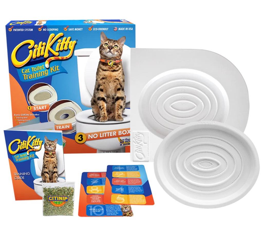 CitiKitty Cat Toilet Training Kit - Kat Poes op toilet wc, Nieuw, Ophalen of Verzenden, H, H
