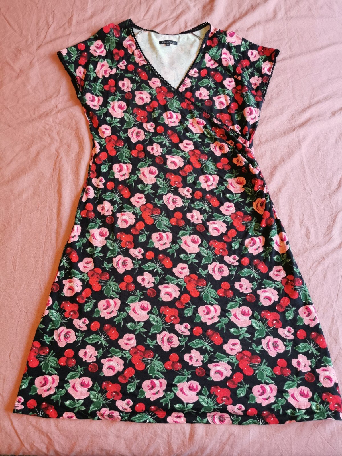 King Louie maat XL, Kleding | Dames, Zwart, Maat 46/48 (XL) of groter, Ophalen of Verzenden, Zo goed als nieuw
