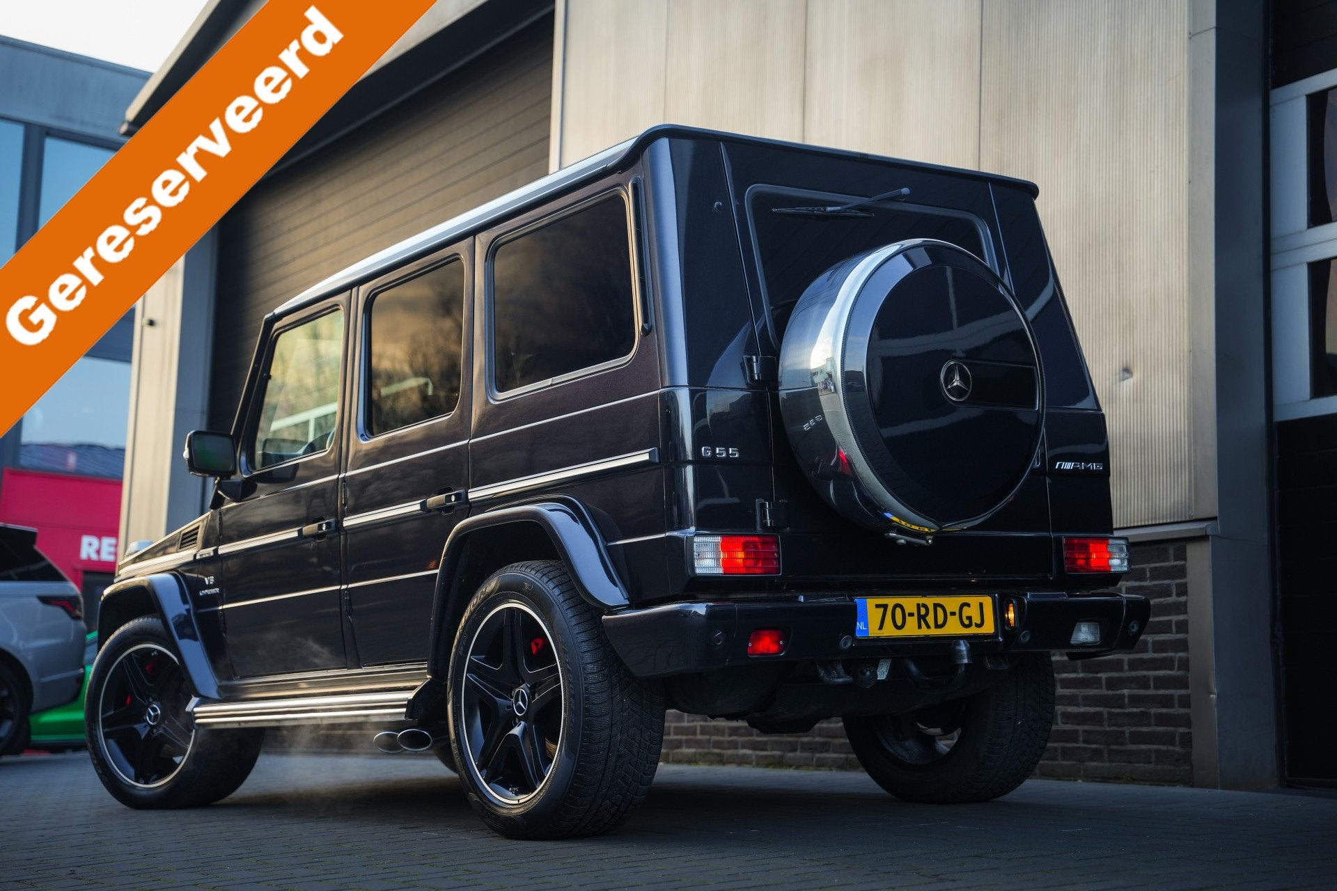 Mercedes-Benz G-Klasse AMG 55 K. 476 pk St.Wagon AMG-Sportpa, Auto's, Automaat, Gebruikt, G-Klasse, 7 stoelen