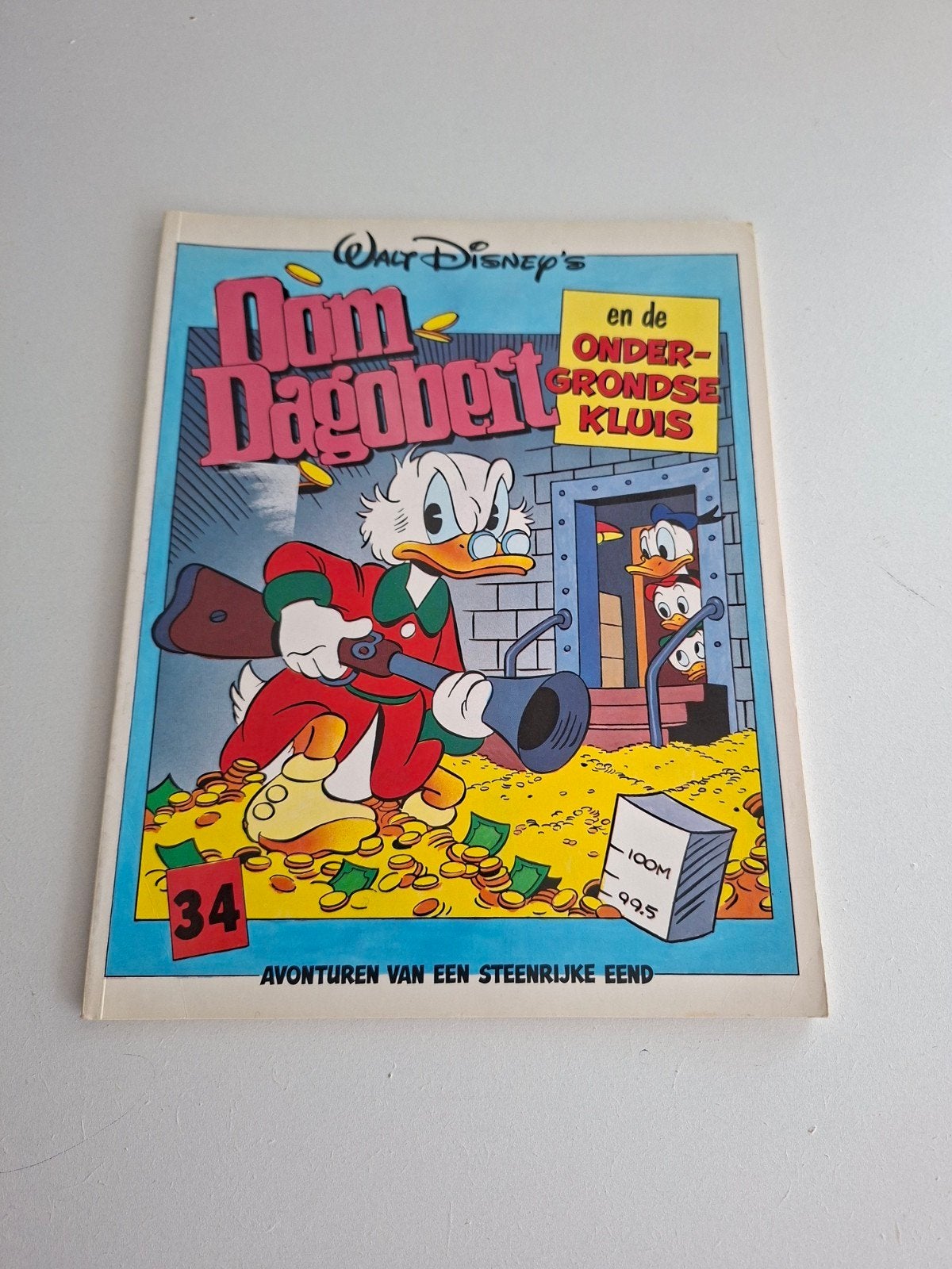 Walt Disney's Oom Dagobert nr 34, Boeken, Eén comic, Ophalen of Verzenden, Gelezen, Europa