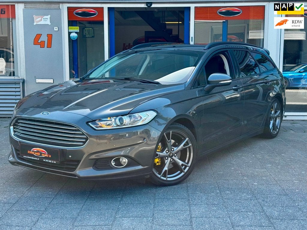 Ford Mondeo Wagon 1.0 EcoBoost Sport Navigatie Cruise 18”, Auto's, Ford, Voorwielaandrijving, Gebruikt, Mondeo, Automatische klimaatregeling