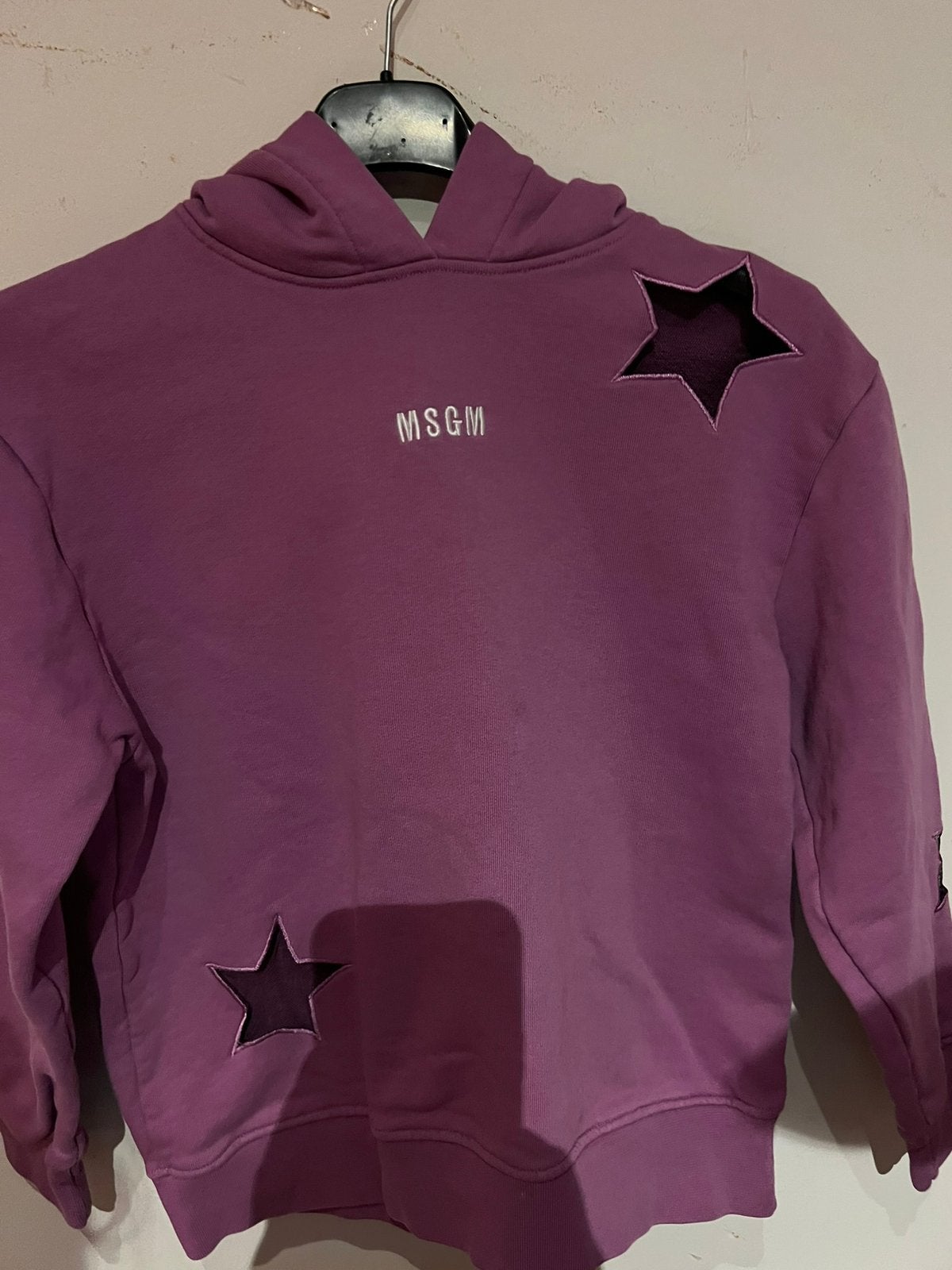 MSGM sweater met capuchon maat 140 origineel ZGAN, Meisje, Trui of Vest, Ophalen of Verzenden, Zo goed als nieuw