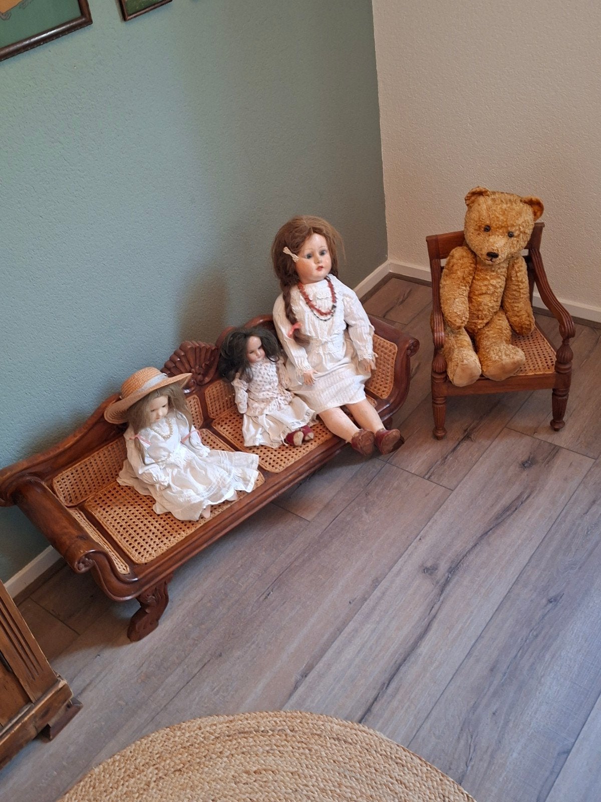 poppen/kinderbankje plus stoel, Ophalen of Verzenden
