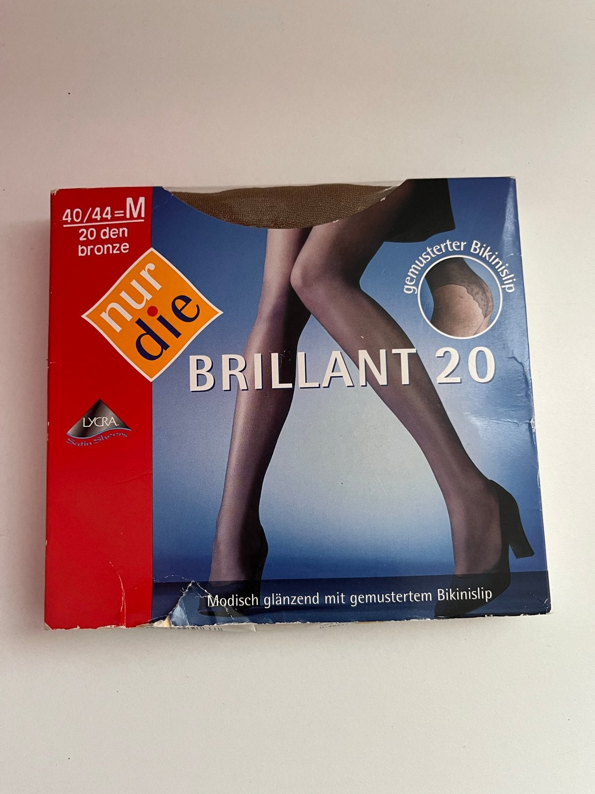 Nur Die Brillant 20 den panty - Maat M (40/44), Ophalen, Bruin, Nieuw, Maat 40/42 (M)