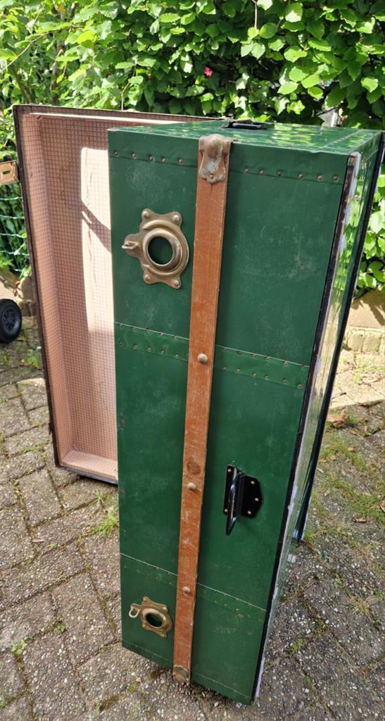 Oude hutkoffer, Ophalen, Minder dan 50 cm, Gebruikt, 50 tot 100 cm