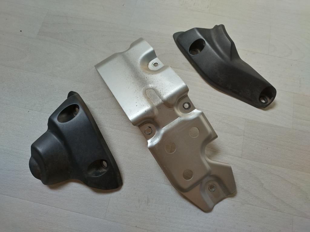 Suzuki DR-Z DRZ 400 bodemplaat skidplate covers, Motoren, Onderdelen | Suzuki, Ophalen of Verzenden, Gebruikt