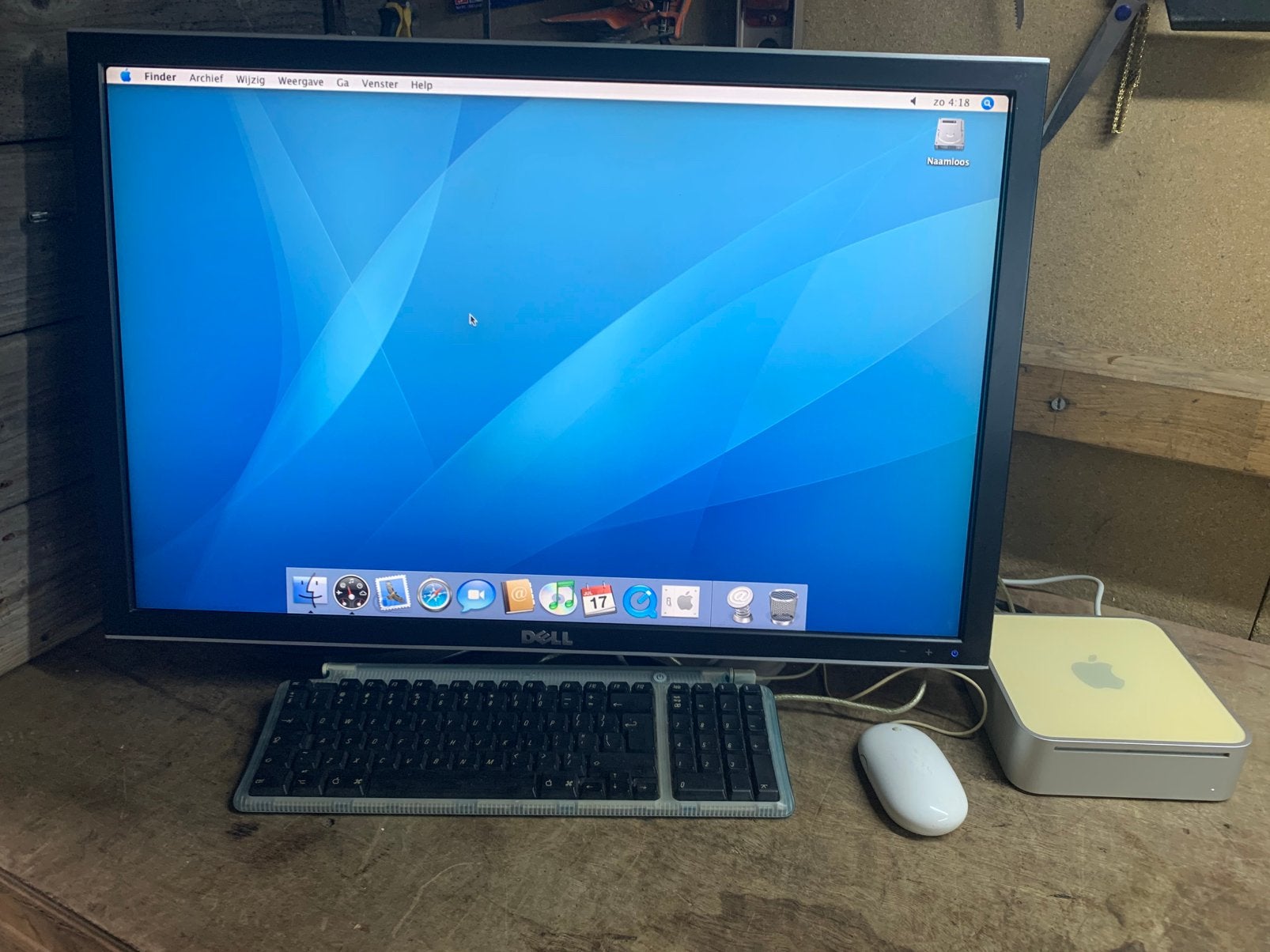 Mac mini g4. De eerste uit 2005, Computers en Software, Apple Desktops, Gebruikt, Minder dan 4 GB, HDD, Minder dan 2 Ghz