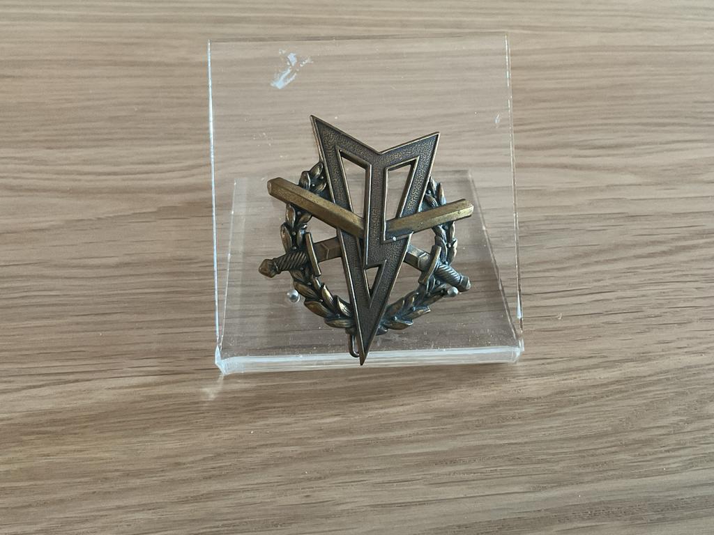 Nederlands Militair Lichamelijke Vaardigheid (MLV) embleem, Verzamelen, Ophalen of Verzenden, Overige soorten, Nederland, Embleem of Badge