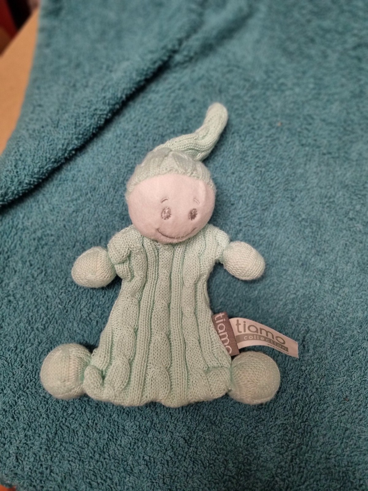 Tiamo knuffel kandeel spookje groen nr 37, Ophalen of Verzenden, Overige typen