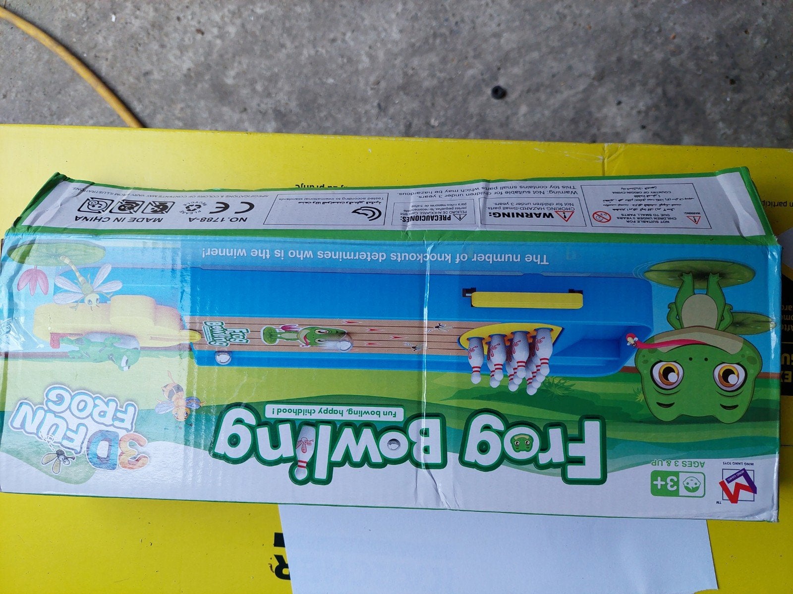 3D Fun Frog Bowling Spel voor Kinderen, Ophalen of Verzenden, Nieuw, Jongen of Meisje