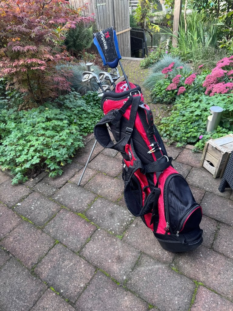 Complete golfuitrusting in uitstekende staat, Ophalen of Verzenden, Zo goed als nieuw, Tas, Overige merken