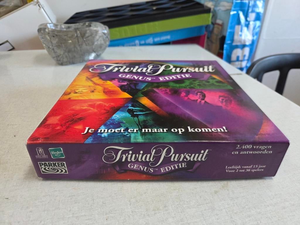 Trivial Pursuit Genus Editie Bordspel, Vijf spelers of meer, Ophalen of Verzenden, Zo goed als nieuw, Parker