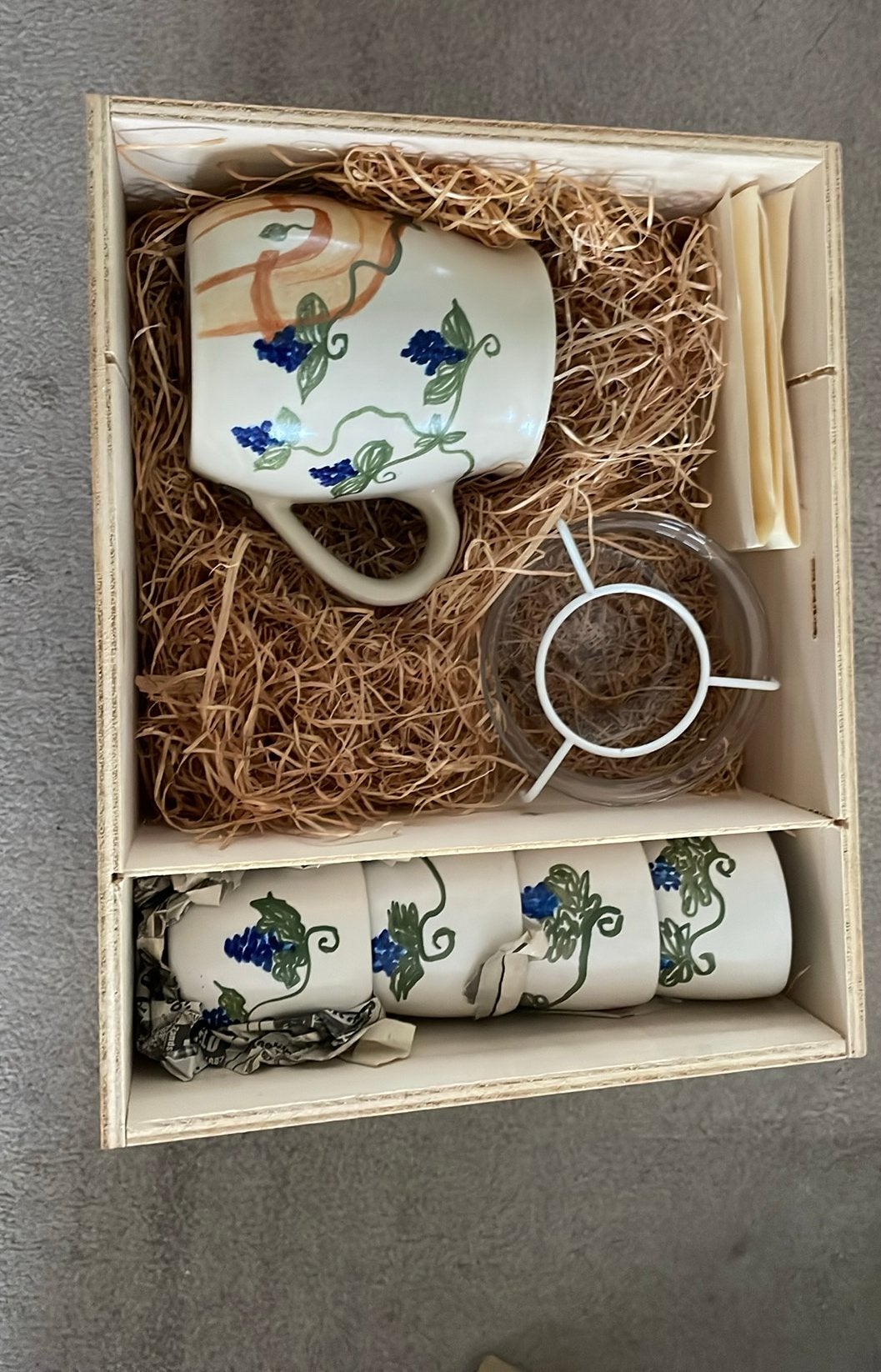 Thee servies, Ophalen of Verzenden, Zo goed als nieuw, Overige stijlen, Kop(pen) en/of Schotel(s)