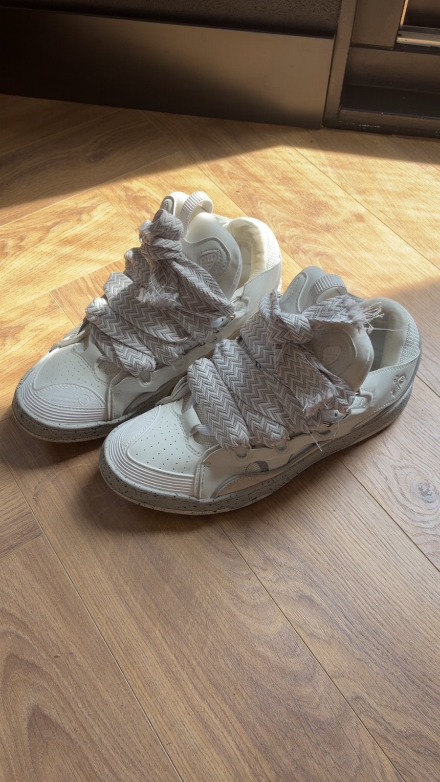 Lanvin Curb Sneakers Grijs - maat 43, Kleding | Heren, Schoenen, Ophalen of Verzenden, Overige kleuren, Sneakers of Gympen