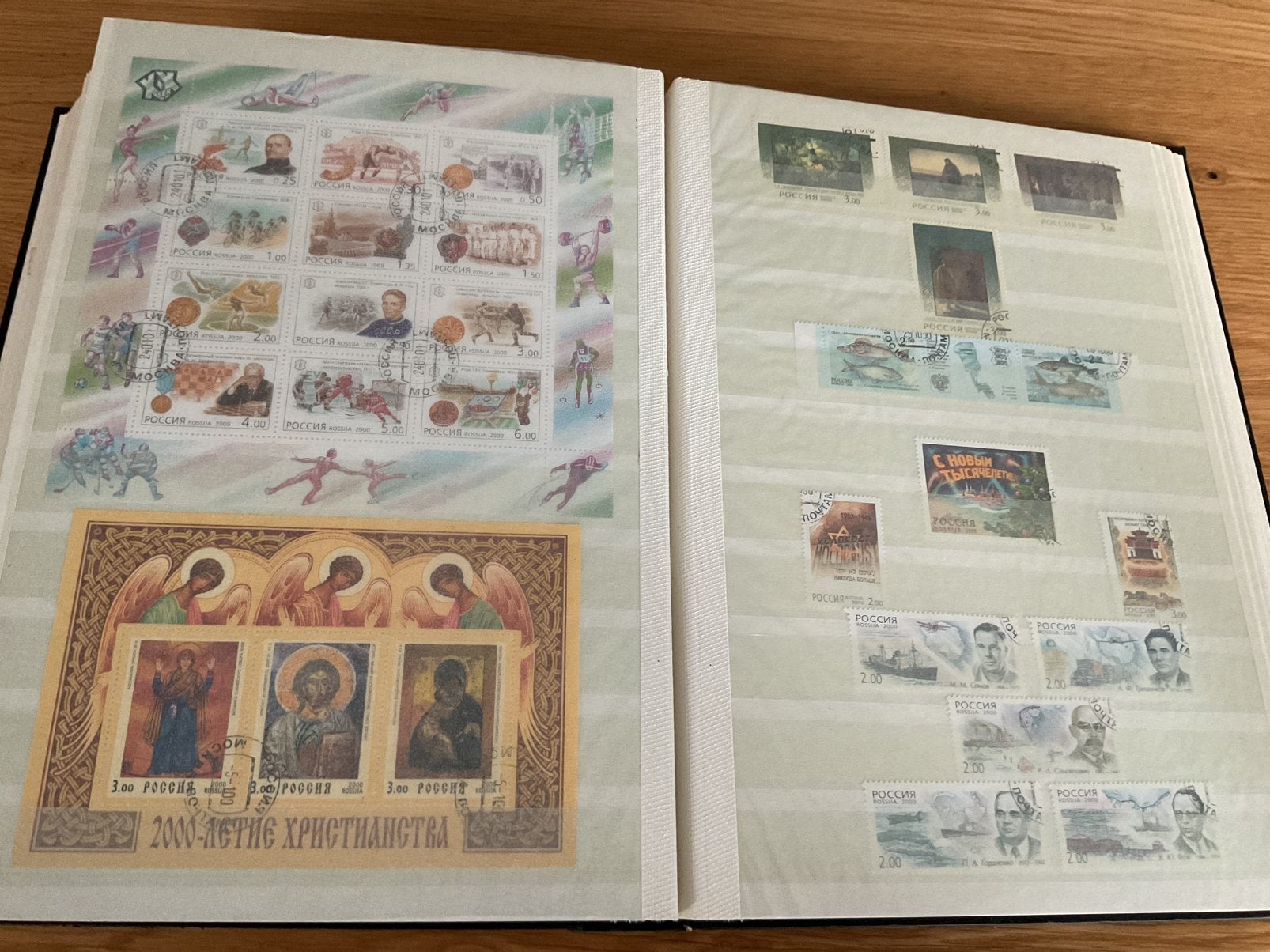 Dik stockboek verzameling Rusland na 1992 (2 van 2), Ophalen of Verzenden, Buitenland