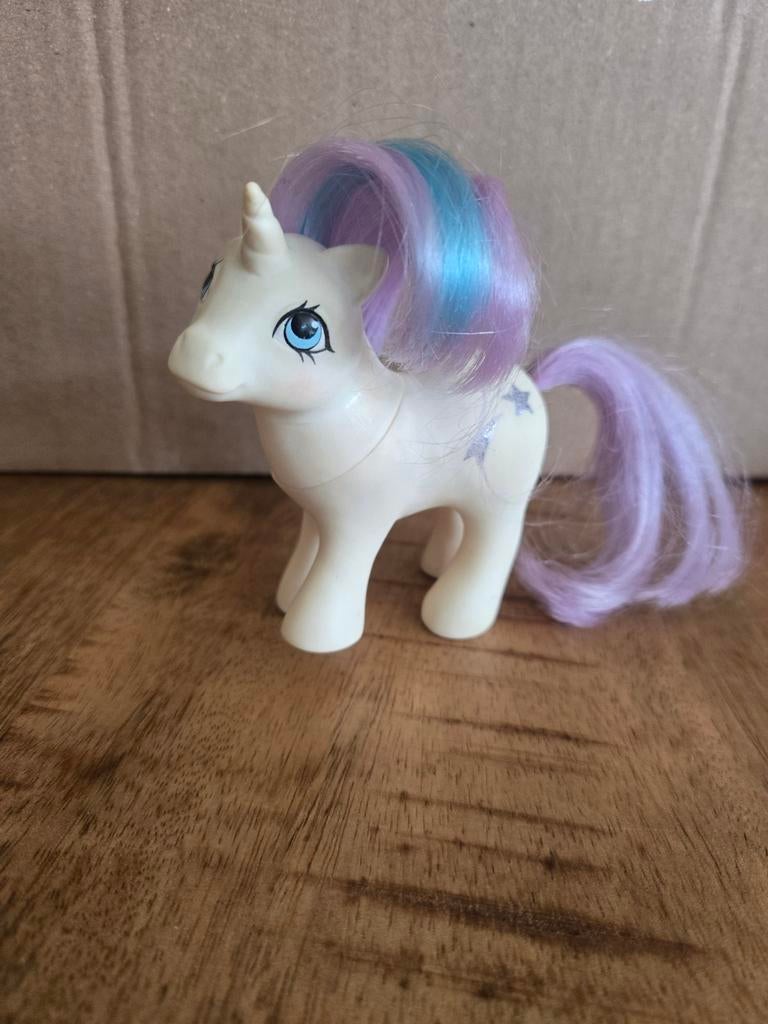My Little Pony Eenhoorn met paars/blauw haar, Ophalen of Verzenden, Gebruikt, Overige typen