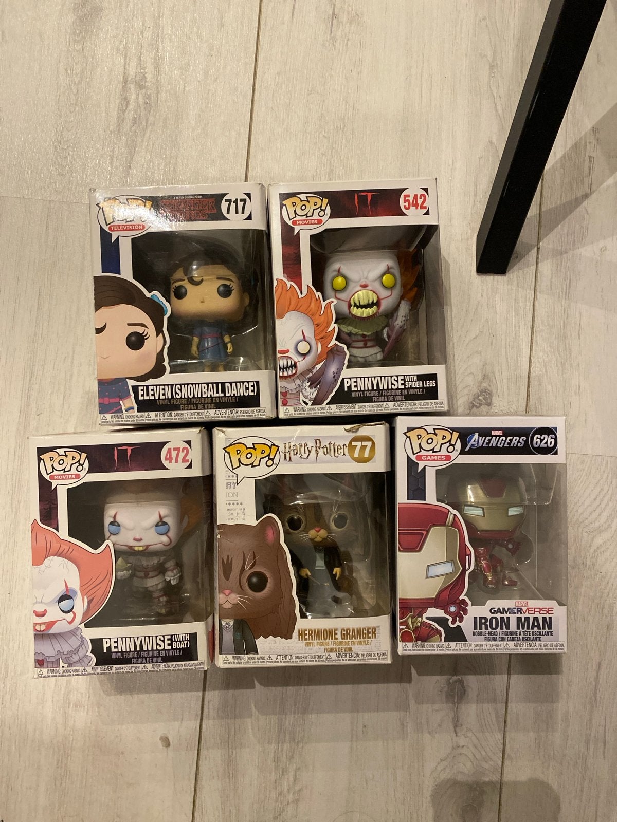 Funko Pop! Stranger Things, IT, Harry Potter, Marvel, Ophalen of Verzenden, Zo goed als nieuw