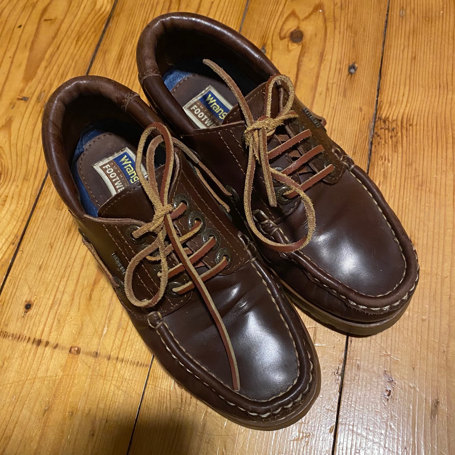 WRANGLER UNISEX BOOTSCHOENEN 40/ 6, Kleding | Dames, Bruin, Overige typen, Ophalen of Verzenden, Gedragen