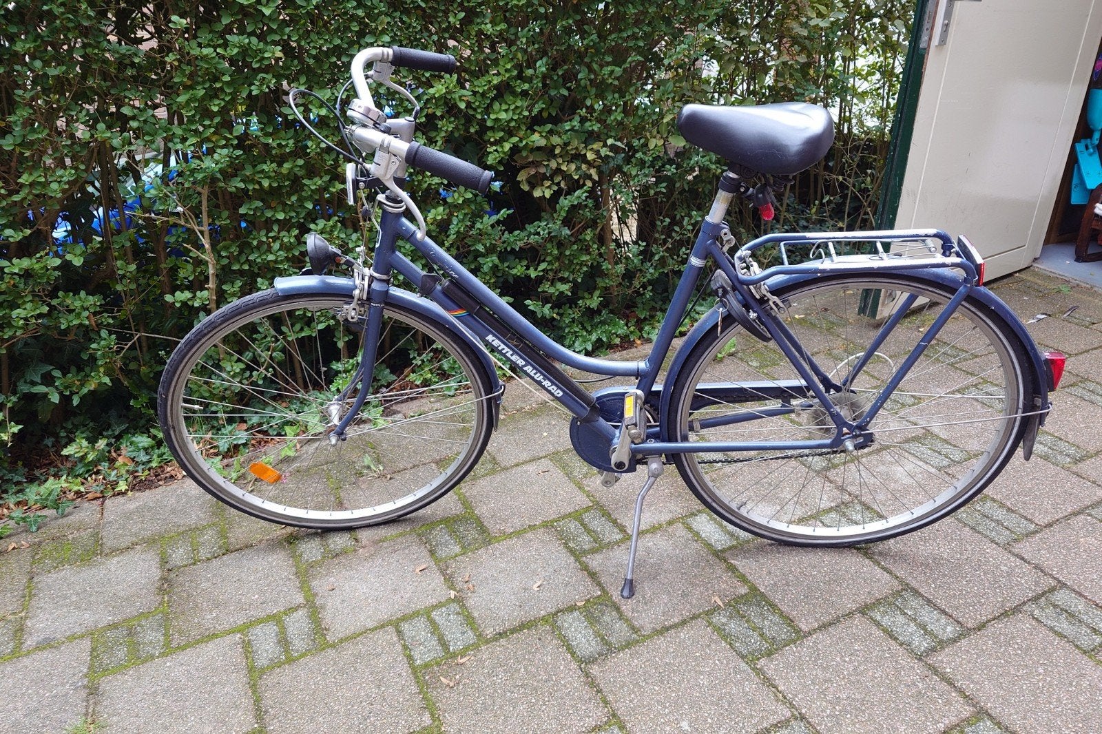 Vintage Kettler damesfiets, Gebruikt, Velgrem, Versnellingen, Ophalen