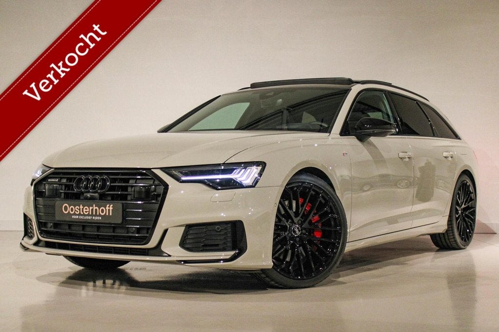 Audi A6 Avant 55 TFSI e Quattro S Competition HUD | SOFTC, Automaat, Zwart, 4 cilinders, 1984 cc