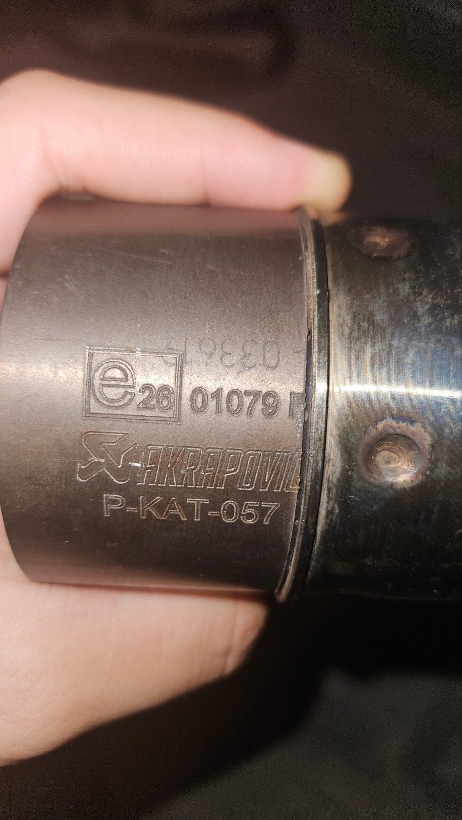 Akrapovic Katalysator P-KAT-057, Ophalen of Verzenden, Gebruikt