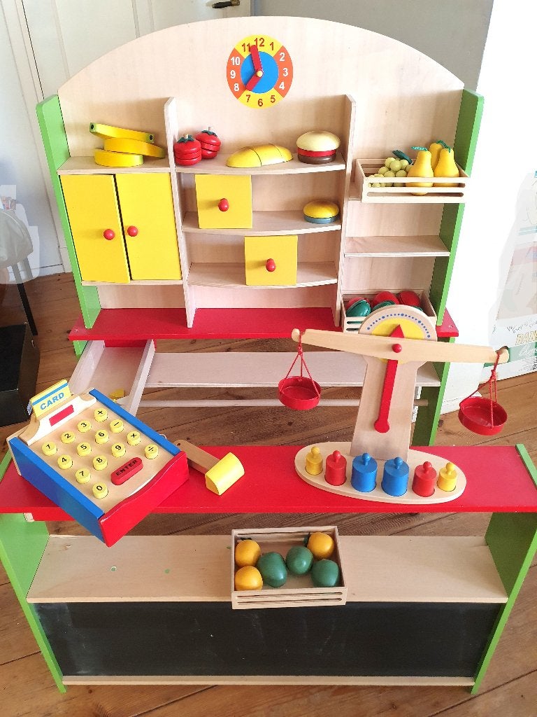 haba houten speelgoed winkel, Ophalen, Gebruikt, Meubelstuk of Keukentje