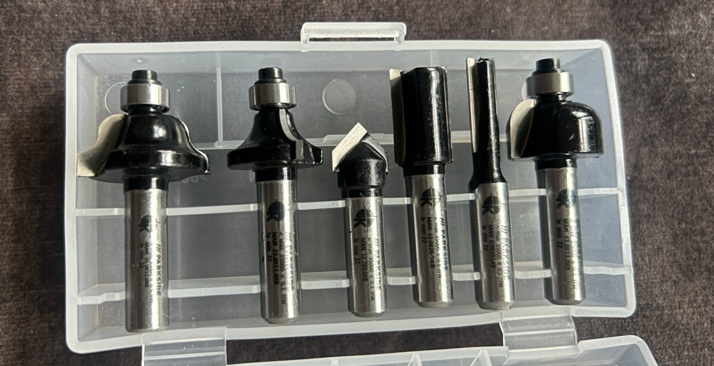 Freesbitset, Houtfrezenset, Kantenfrezenset, Ophalen of Verzenden, Nieuw, Elektrisch, Overige soorten