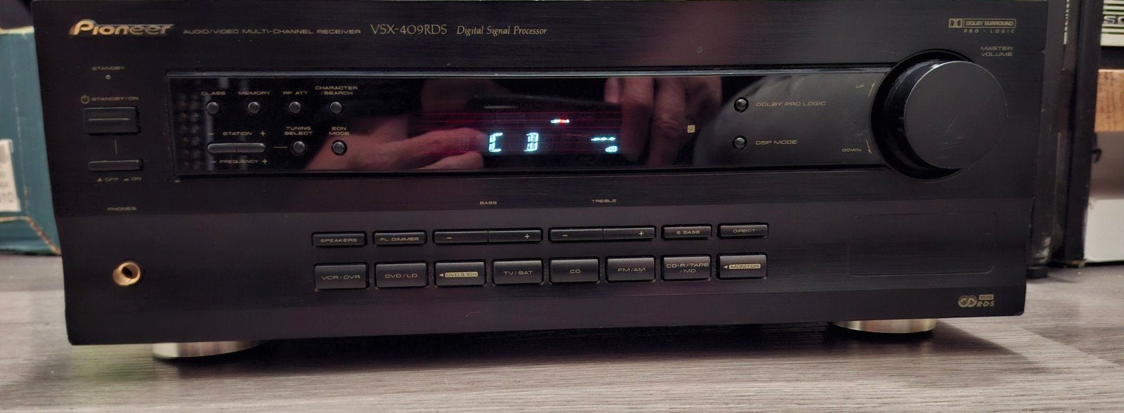 Pioneer VSX-409RDS Audio/Video Multi-Channel Receiver, Ophalen of Verzenden, Gebruikt
