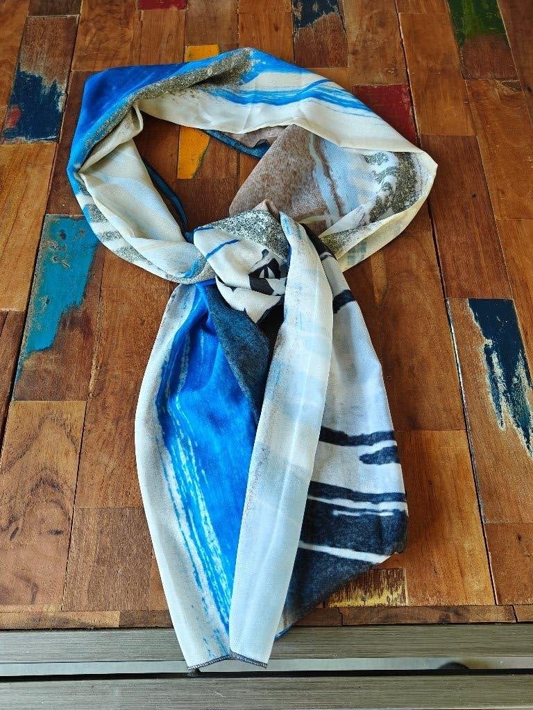 sjaaltje, Kleding | Dames, Ophalen of Verzenden, Zo goed als nieuw, Maat 38/40 (M), Sjaal