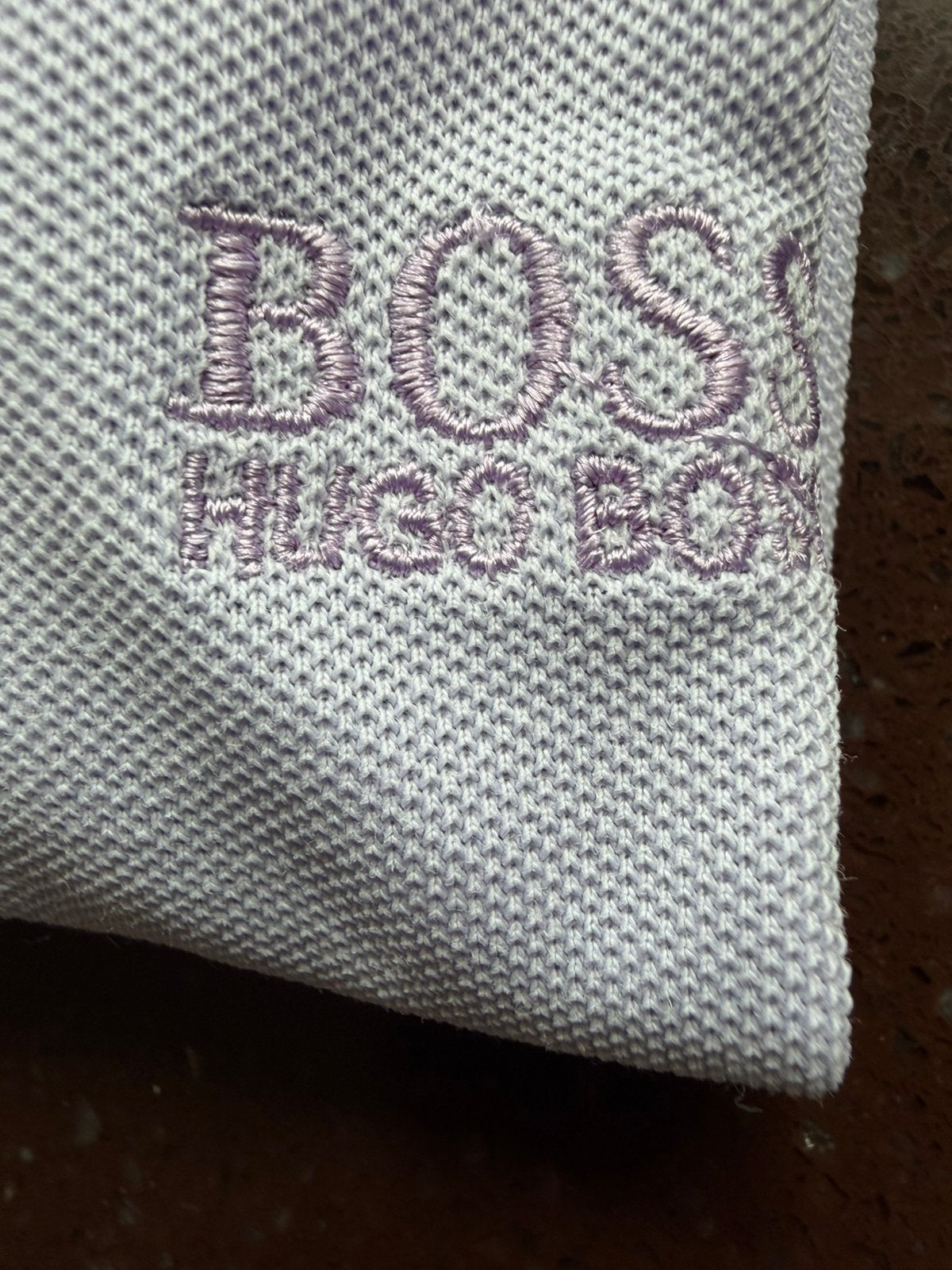 Stijlvolle BOSS Hugo Boss Polo - Pima Katoen maat XL, Ophalen of Verzenden, Zo goed als nieuw, Maat 52/54 (L), Paars