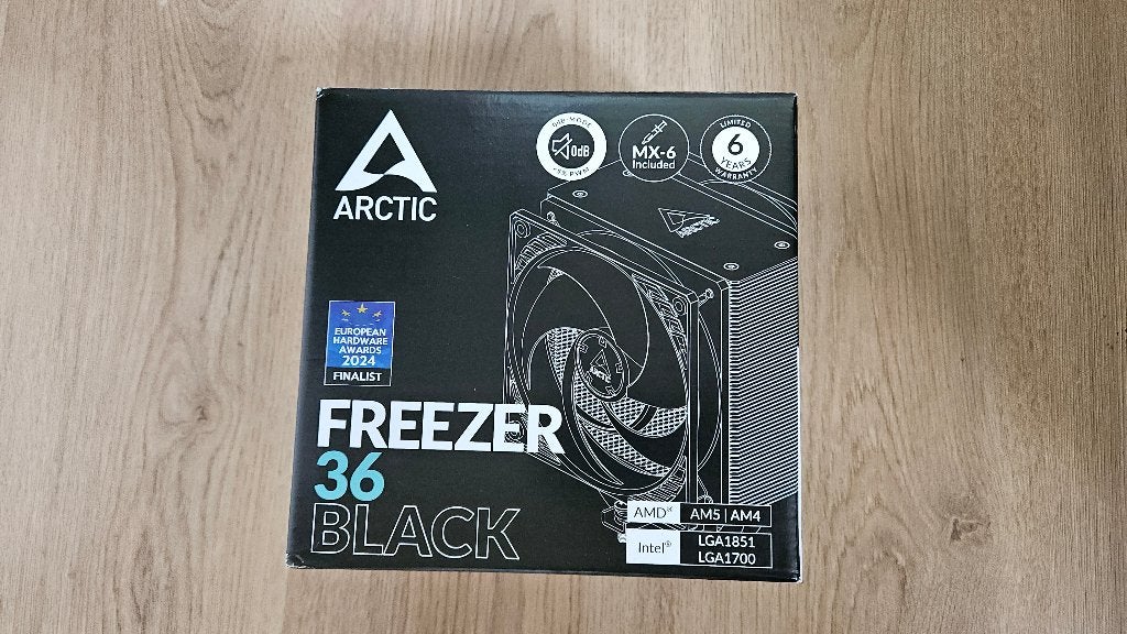 Arctic Freezer 36 Black CPU koeler, Ophalen of Verzenden, Nieuw, Luchtkoeling