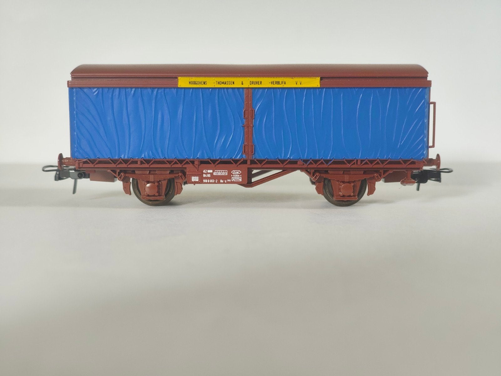 Roco 46220 zeilwand wagen NS zeer goede staat, Gelijkstroom, Wagon, Ophalen of Verzenden, Roco