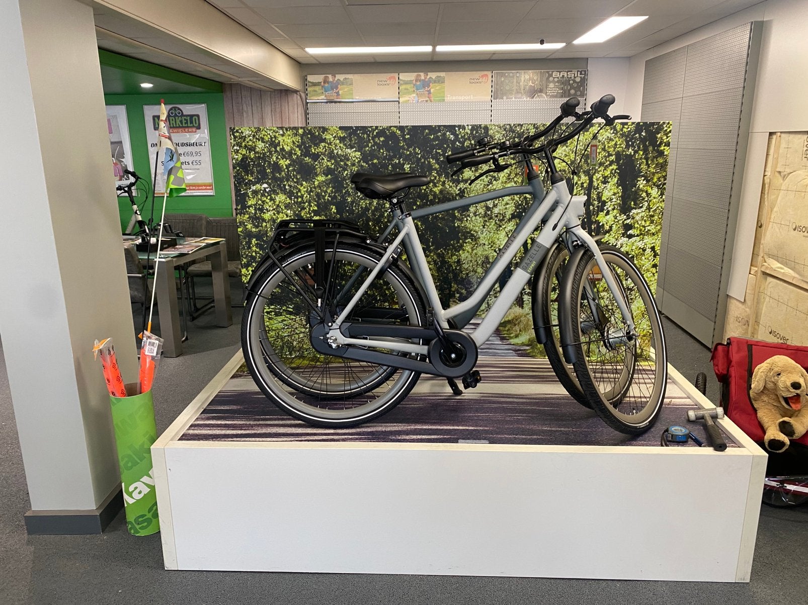 Fiets podium showroom, Zakelijke goederen, Ophalen