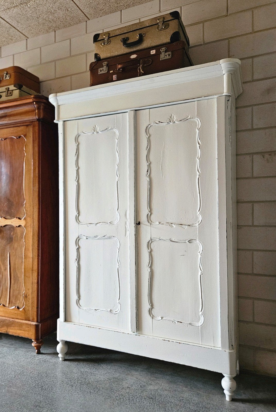⚠️OPRUIMING Antieke Biedermeier meidenkast vintage kast, Verzenden