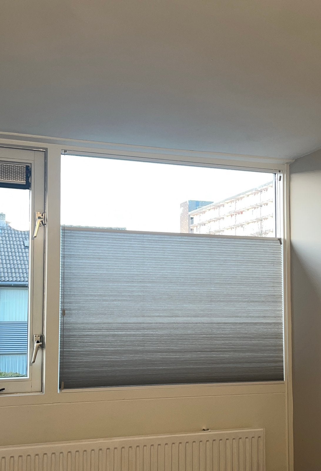 Kwantum Fenstr Dubbel Plissé Lizzy Zand Lichtdoorlatend, Kwantum, Beige, Ophalen of Verzenden, Plisségordijn