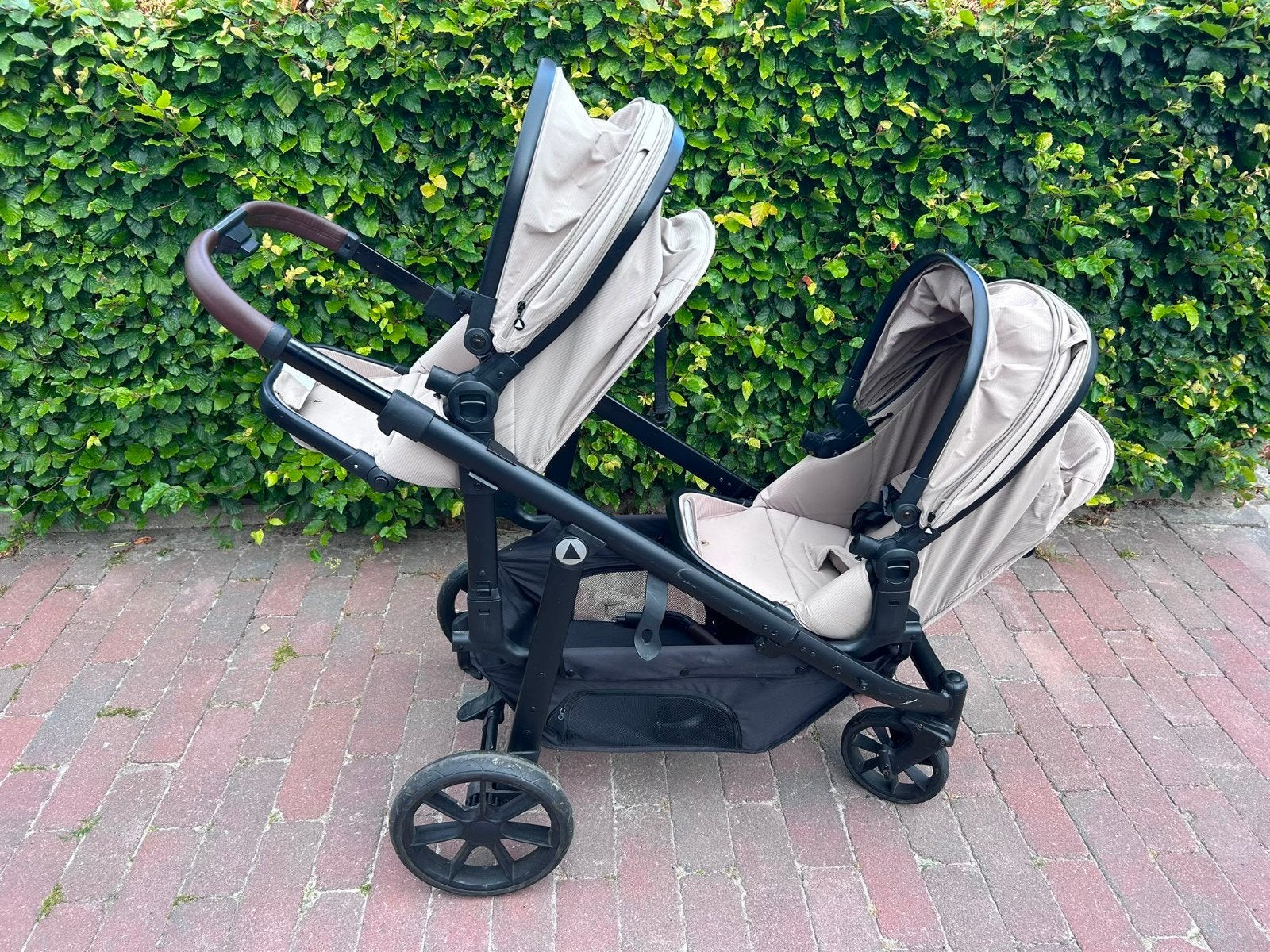 Topmark duo / tweeling kinderwagen, Ophalen, Gebruikt, Overige merken