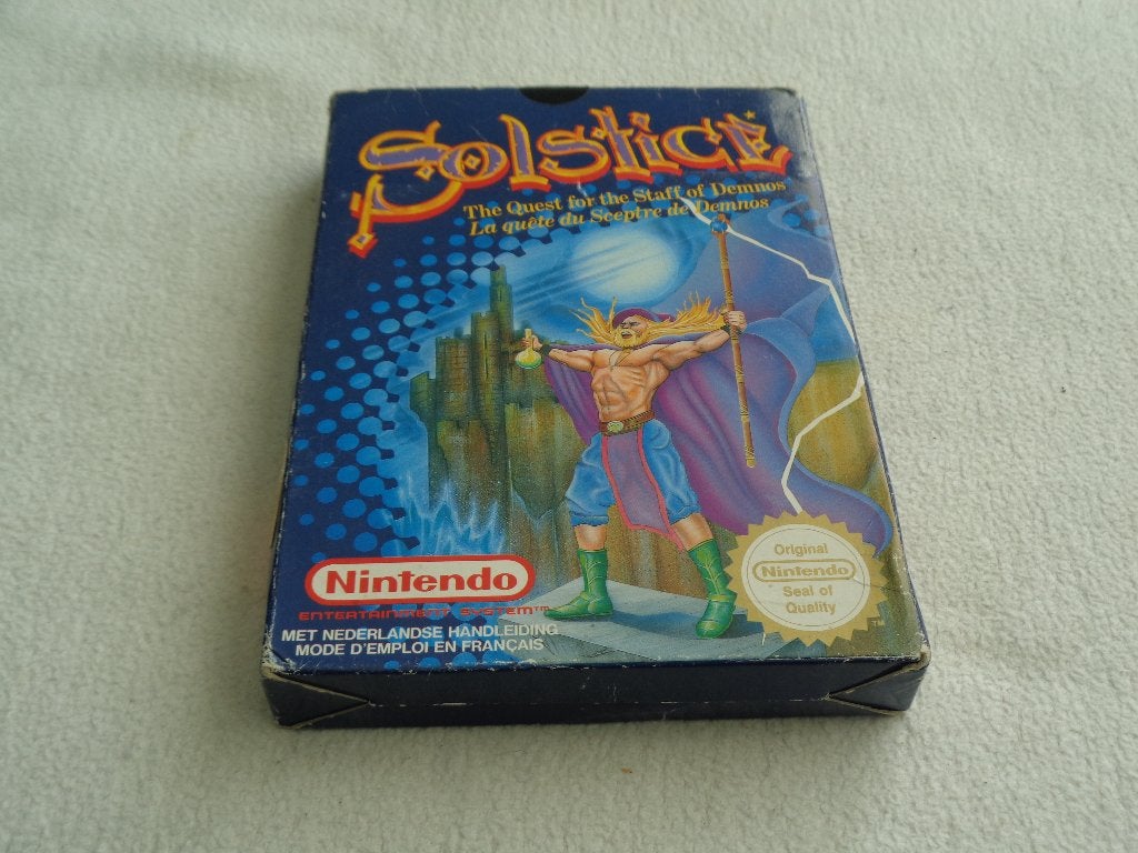 Solstice (Pal NES), 1 speler, Ophalen, Gebruikt, Vanaf 3 jaar