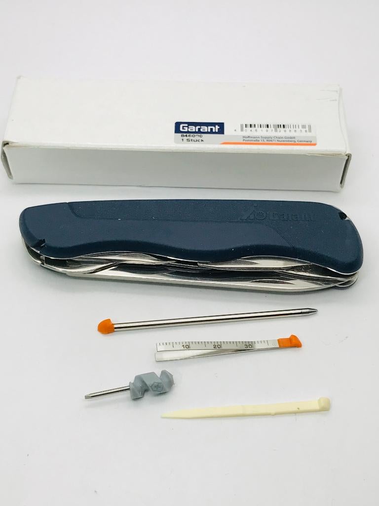 Victorinox GARANT NOMAD Blue Unique 111mm with PEN Orange, Ophalen of Verzenden, Nieuw