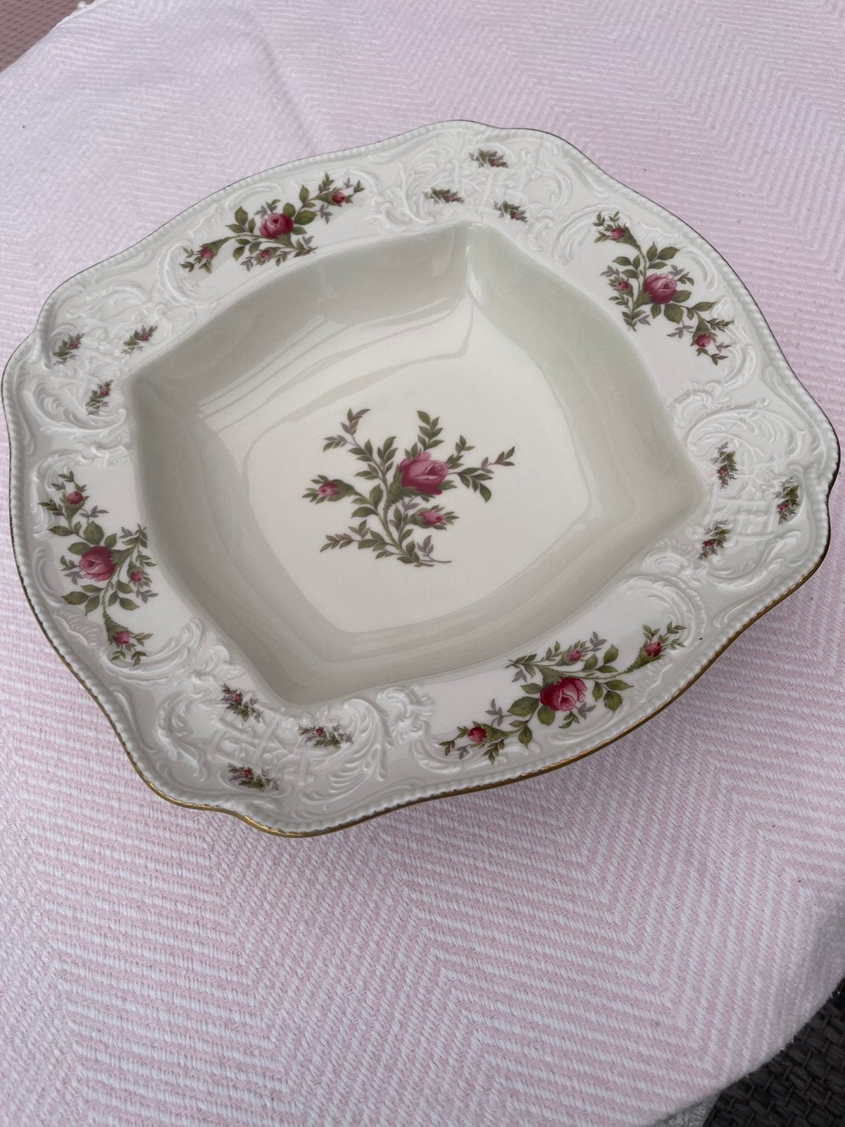 Rosenthal elfenbein  grote open schaal Sanssouci Ramona, Antiek en Kunst, Ophalen of Verzenden
