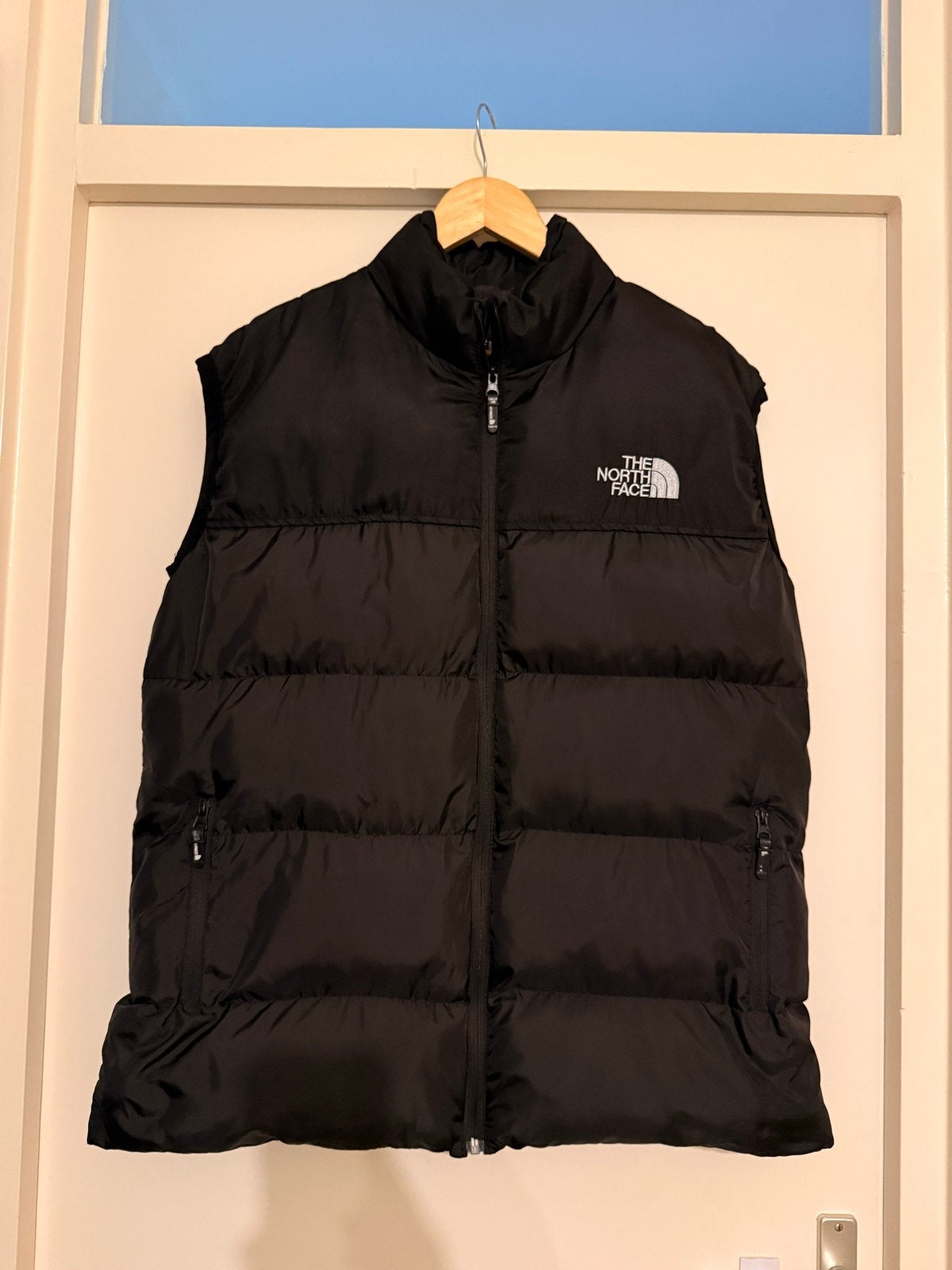The North Face Nuptse Bodywarmer Zwart XXL, Ophalen of Verzenden, Zo goed als nieuw, Zwart