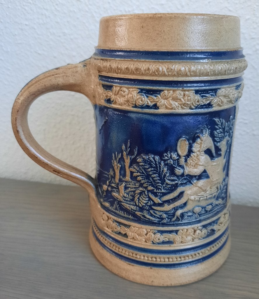 oude aardewerk bierpul, Ophalen of Verzenden