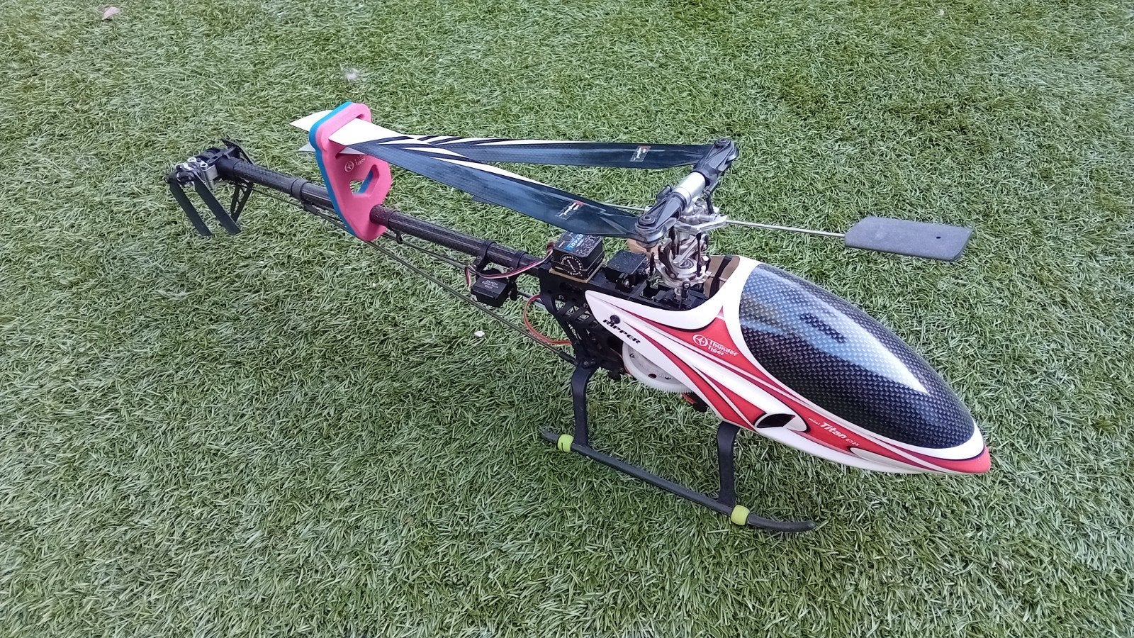 Thunder Tiger Mini Titan E325 RC Helikopter, Ophalen, Gebruikt, Elektro, Helikopter