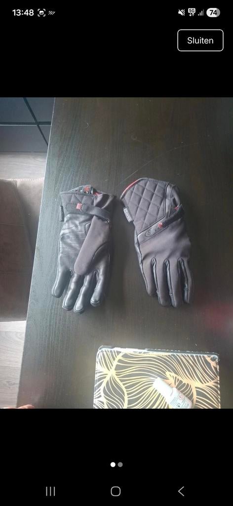 Milano Evo Woman WP motorhandschoenen, maat L/10, Motoren, Kleding | Motorkleding, Verzenden, Nieuw zonder kaartje, Milano Evo