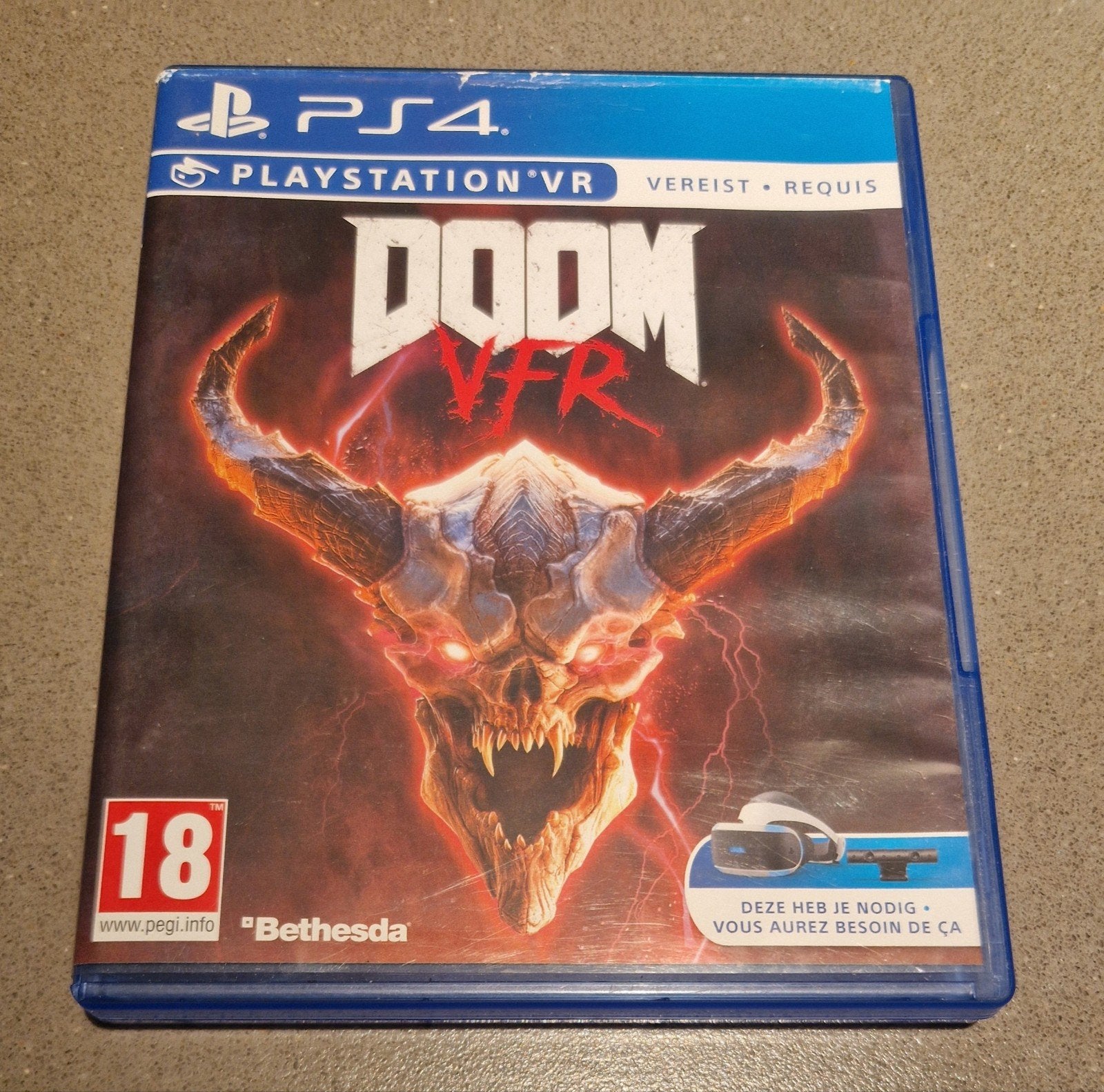 DOOM VFR PS4 - Virtual Reality Shooter, Vanaf 18 jaar, Shooter, 1 speler, Virtual Reality