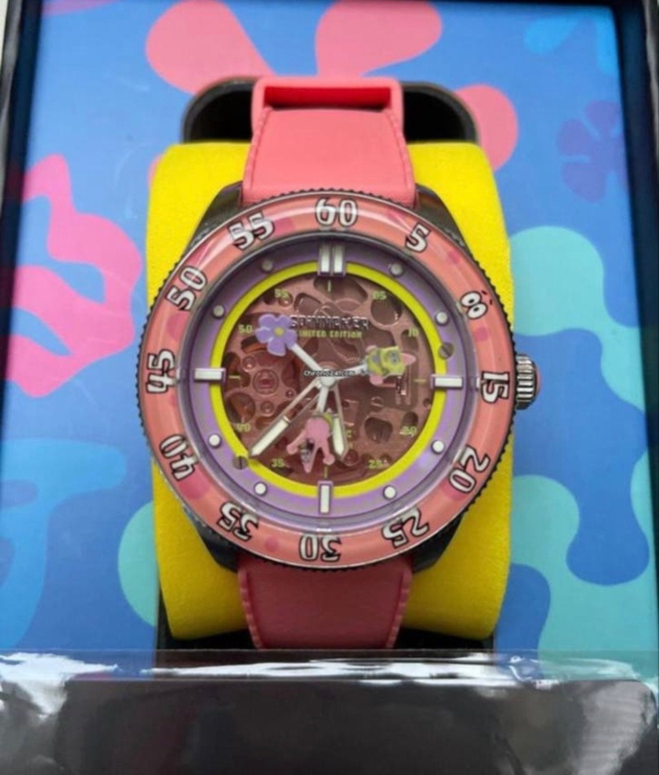 Spinnaker Limited Edition SpongeBob SquarePants Horloge, Overige merken, Kunststof, Polshorloge, Overige materialen