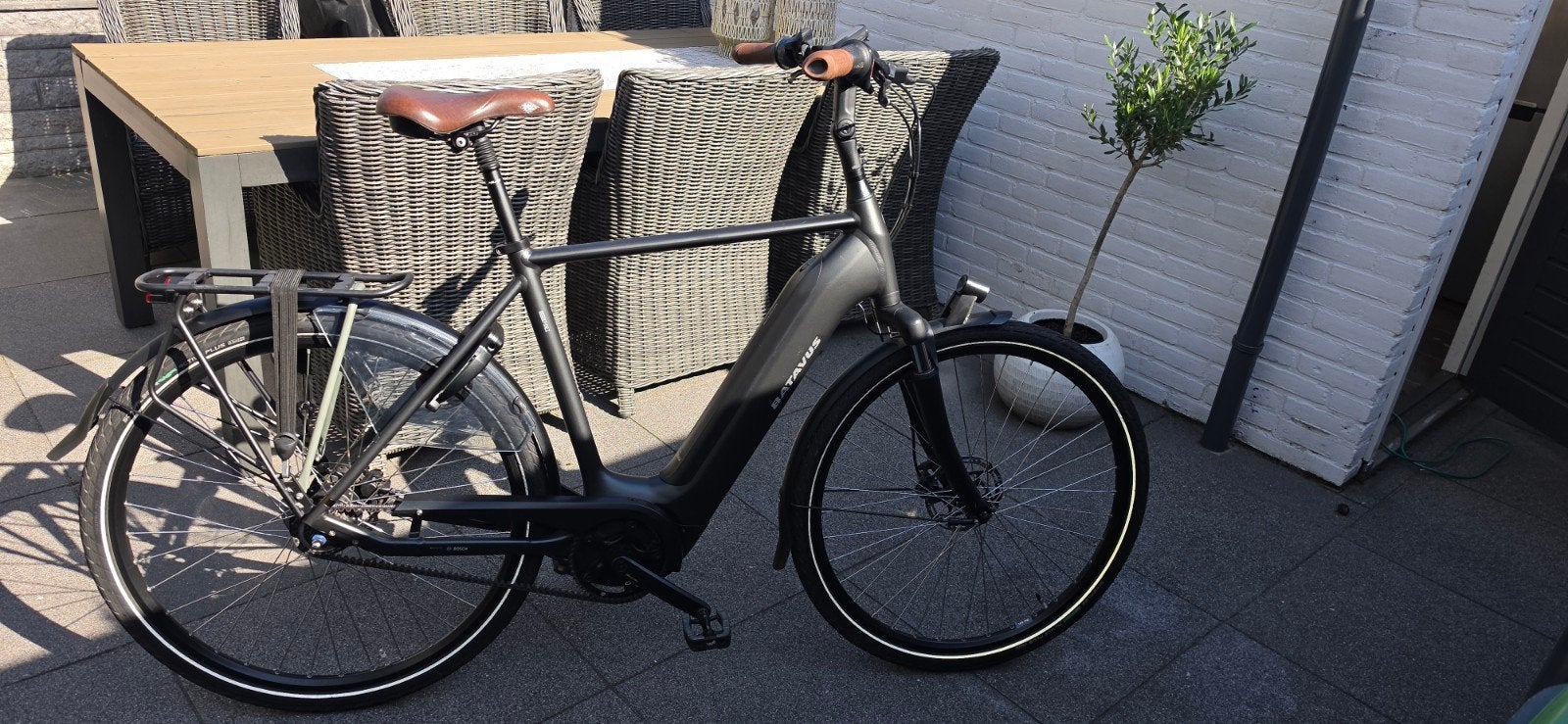Batavus Finez e-go power, frame 58, 625Wh accu, 55 tot 59 cm, Ophalen, Zo goed als nieuw, Batavus